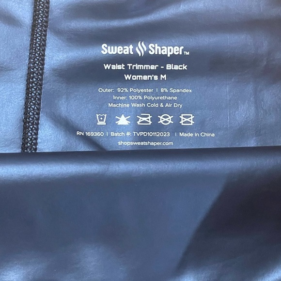 Sweat Shaper Hourglass Waist Trimmer Shapewear Women’s M - Picture 6 of 6